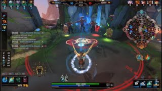 Smite Conquest Horus Solo Gameplay  4v5 Game Thanatos Jungle Quit [upl. by Noak584]