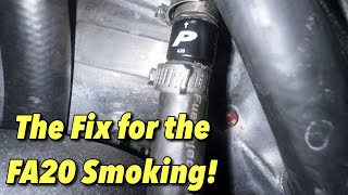 How To Install Perrin Sump Restrictor  FA20 WRX [upl. by Ollayos]