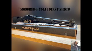 Mossberg 590A1 First shots [upl. by Asa]