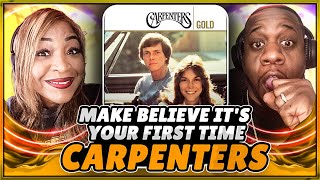 The Voice Of An Angel Carpenters  Make Believe Its Your First Time Reaction [upl. by Lorita]