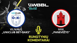 „BioSil“ WBBL interviu Vilniaus „Uniclub BetOaks“ – MKK „Panevėžys“ [upl. by Ettenyar6]