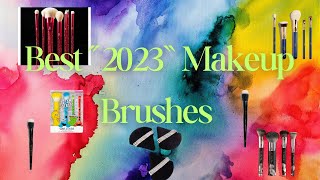 Best Makeup Brushes In My Collection [upl. by Omrelliug]