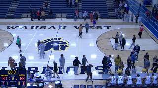 Wausau West High School vs Wisconsin Rapids  Lincoln High School Mens Varsity Basketball [upl. by Enutrof]