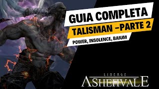 Guía completa Talismán quotParte 2quot  l2ashenvale  Lineage 2 [upl. by Armyn263]