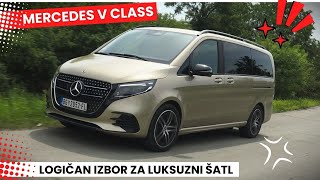 Mercedes V Class  TEST by Miodrag Piroški [upl. by Nylave]