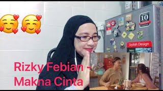 Rizky Febian  Makna Cinta  MALAYSIA REACTION 😍😍 [upl. by Zilber965]