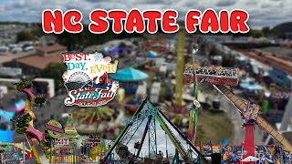 The 2023 NC State Fair Rides Games and Food [upl. by Tema]