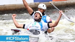 Finals C2M Slalom 2  Prague 2014 [upl. by Sybila]