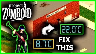 The Large Warehouse Indoor BUG FIX  Project Zomboid [upl. by Enner]