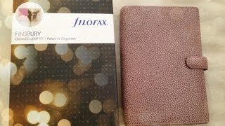 Unboxing My Finsbury Filofax [upl. by Soiritos]