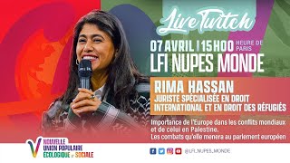 Tout est politique avec Rima Hassan candidate aux élections Européennes [upl. by Eynahpets]