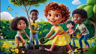 Lets get our hands dirty and plant a tree together This cheerful and educational song [upl. by Luigi482]