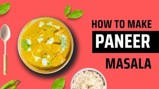 Ultimate Paneer Masala Recipe Restaurant Style paneermasala [upl. by Uot]