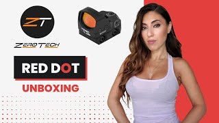 ZeroTech Optics Thrive HD 3 MOA Red Dot Unboxing [upl. by Eelime12]