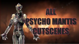 Metal Gear Solid All Psycho Mantis Cutscenes [upl. by Dinnage]