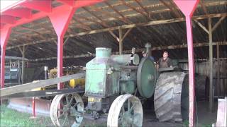 Rumely Model S Bursts To Life [upl. by Ahsekyw]