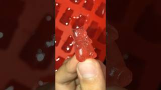 We tried to DIY Gummy Bears 🧸🍬 candy diy gummybear [upl. by Nodnas]