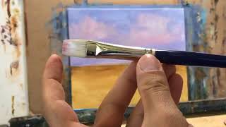 Acrylic Landscape painting tutorial  Learn the tricks for better landscapes [upl. by Hewet]