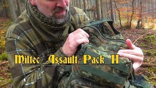 MilTec Assault Pack II  Mein Rucksack  Mein Fazit nach einem Jahr [upl. by Atikehs]