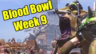 Wood Elves vs Orcs Week 9 Crendorian Blood Bowl Season 17 [upl. by Flory]