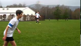 Aquinas FC16 Star 2000sPee Fitz free kick [upl. by Yknarf427]