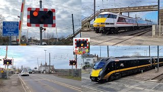 Tallington Level Crossing Lincolnshire [upl. by Leonidas674]