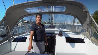 BENETEAU Oceanis 401 Full Review amp Walkthrough Onboard The Latest Born 40footer Sailboat Cruiser [upl. by Eyt]