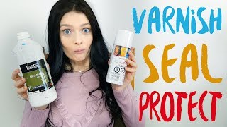 Oil Pastels Varnish ► How to Seal and Protect [upl. by Laiceps]