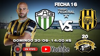 Germinal vs Olimpo  Federal A  Domingo 30 Junio 2024  Olimpo de Primera [upl. by Sunderland]