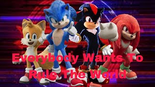 SONIC THE HEDGEHOG 3  Everybody Wants To Rule The World  EDIT [upl. by Oicnevuj]