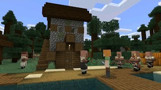 mini block craft 3d house gameplay survival [upl. by Fortunato67]