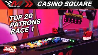 MARBULA 1  Patreon Race 1 CASINO SQUARE  Jelles Marble Runs [upl. by Hylan334]