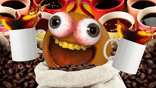 Annoying Orange  Super Caffeinated COFFEE Episodes [upl. by Rosa]