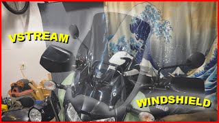 What I Think of The KLR vStream Windshield [upl. by Monroe]