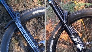 FOX 38 vs ROCKSHOX ZEB \\ Plus 2023 Rockshox Chat [upl. by Melisa]