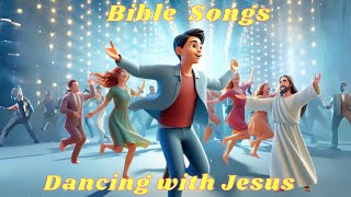 Bible Kids Songs Dancing with Jesus Upbeat Dance Christian Music [upl. by Aicileb537]