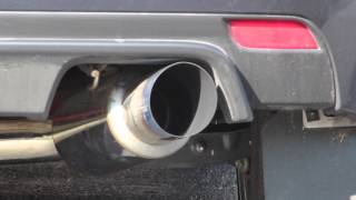 Invidia N1 Race Cat Back Exhaust Subaru STi [upl. by Yevol]