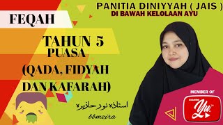 🟡PUASAQADAFIDYAH DAN KAFARAH [upl. by Nosille935]