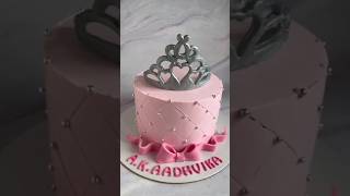 Simple birthday cake ideas shortsfeed tamilshorts ytshorts shorts trending viral unicorncake [upl. by Sully]