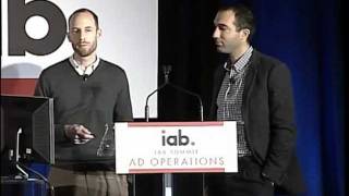 Teg Grenager amp Payam Shodjai Describe VAST  VPAID  IAB Ad Ops Summit 2011 [upl. by Eicart766]