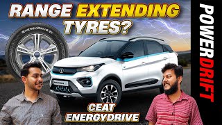 Can Tyres Extend an EV’s Range CEAT EnergyDrive Assessed  PowerDrift [upl. by Conlee436]