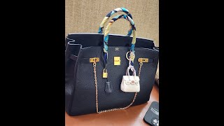 Hermes Birkin 40 black togo gold plated hardware my opinion as an average person birkinboy3976 [upl. by Ymeraj]