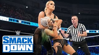 Zelina Vega vs Lacey Evans — Money in the Bank Qualifying Match SmackDown Highlights June 2 2023 [upl. by Rizan]