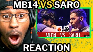 MB14 vs SARO  Grand Beatbox LOOPSTATION Battle 2017  SEMI FINAL REACTION [upl. by Ubana]