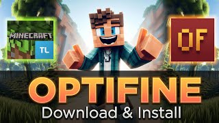 How to download amp Install Optifine in Minecraft 1206 Full Guide 2024 Java amp Tlauncher [upl. by Hellene]