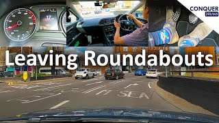 How to Exit Roundabouts Safely in the UK [upl. by Alemrac277]