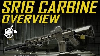 Lightweight Keymod Carbine  Knights Armament SR16 Carbine by Echo 1 Overview  Airsoft GI [upl. by Boys]