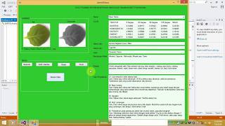 C GLCM and KNN Identification of leaf species of traditional medicinal plants [upl. by Aroved]