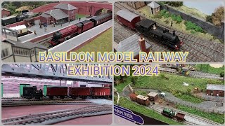 Basildon MRC model Railway exhibition 2024 [upl. by Bertilla]