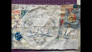 Field Notes Autumn  Birds roxyjournalofstitchery slowstitching bluebird [upl. by Adnohsed61]